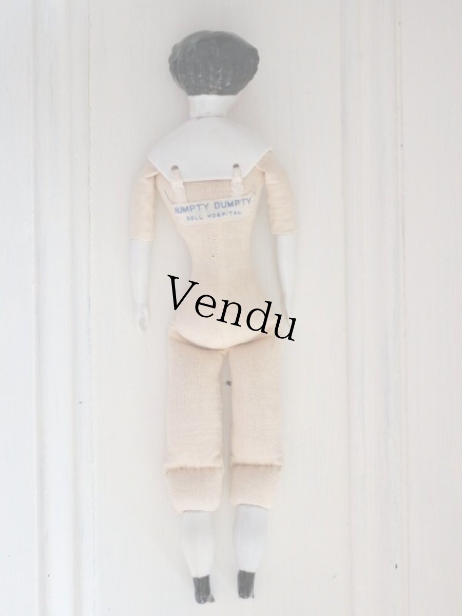 画像11: RARE!! China head doll/Humpty Dumpty Doll Hospital/11-1/4in (11)