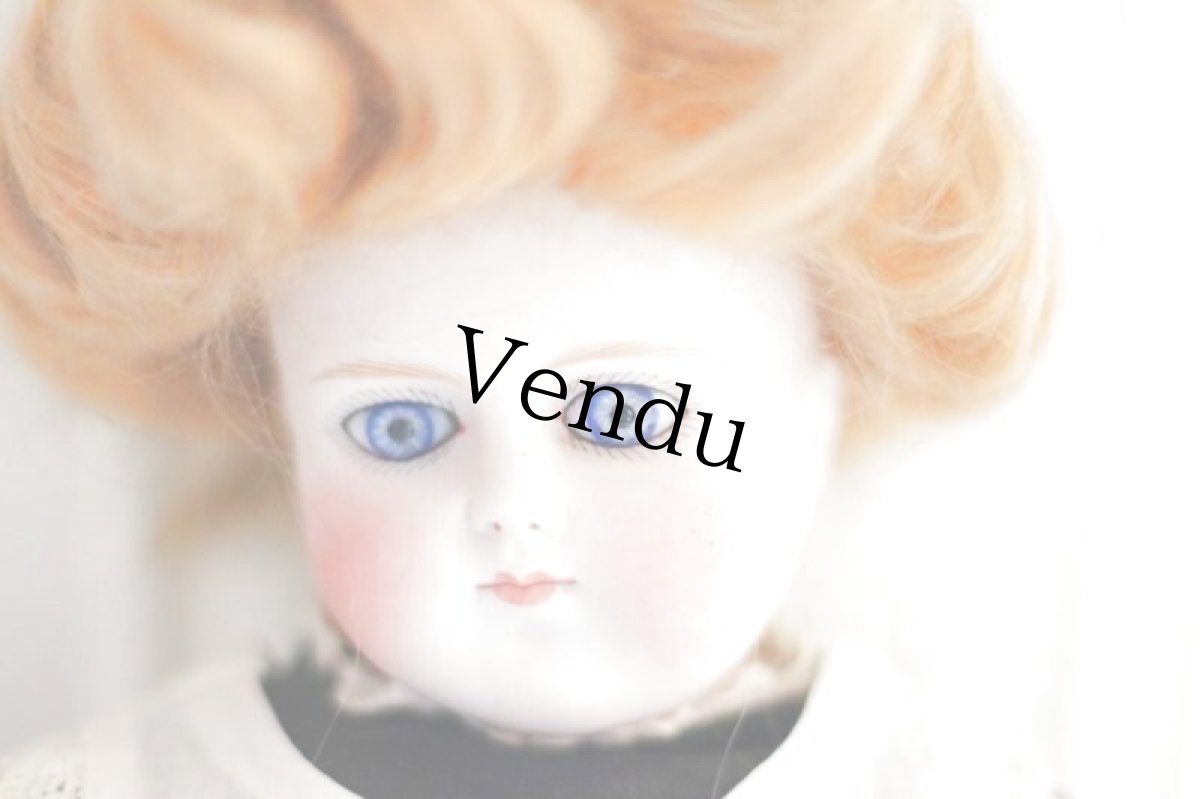 画像3: RARE!!! Kestner white bisque shoulder head Kid body //16in/41cm (3)