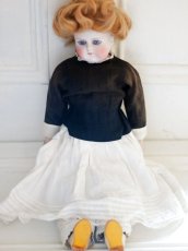 画像9: RARE!!! Kestner white bisque shoulder head Kid body //16in/41cm (9)