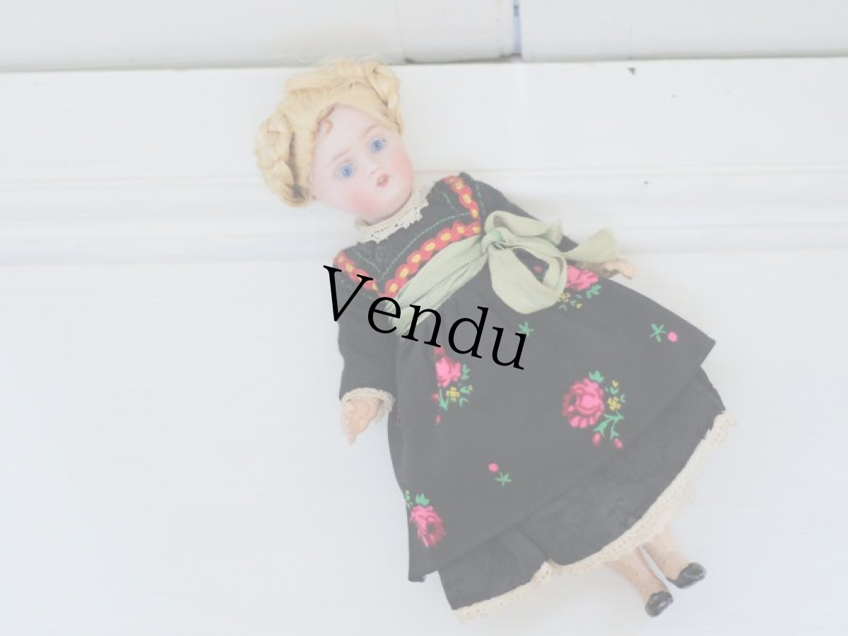 画像5: Bisque head doll/8-1/2in (5)