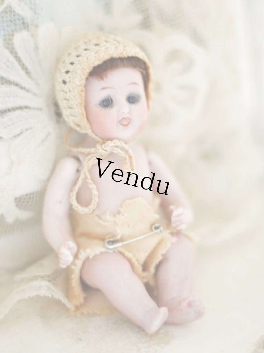 画像3: All bisque baby sleep eyes  // 4in (3)