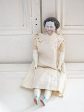 画像1: Rare!! Classic China head doll //12.5in (1)