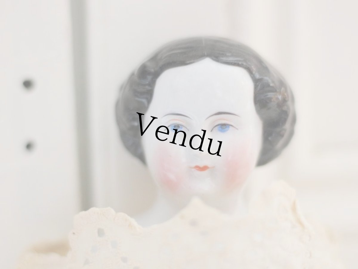 画像2: Rare!! Classic China head doll //12.5in (2)