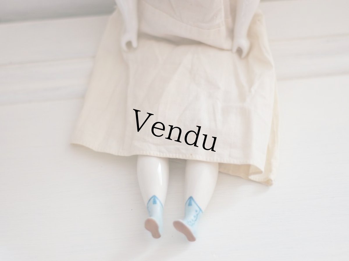 画像6: Rare!! Classic China head doll //12.5in (6)