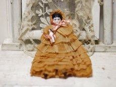 画像1: China head doll /Frozen Charlotte  set// 6in (1)