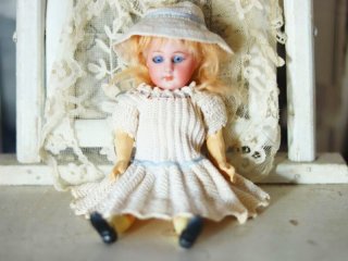 M2⭐アンティークドール　Veryキュートな　ミニョネット⭐ M2⭐アンティークドール Veryキュートな ミニョネット