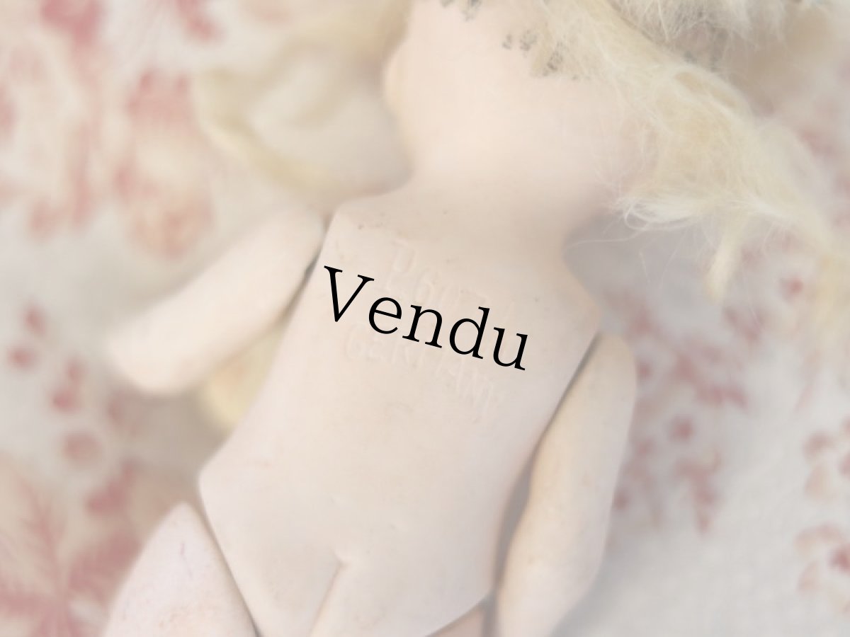画像6: All bisque doll // Limbach //6.5in (6)