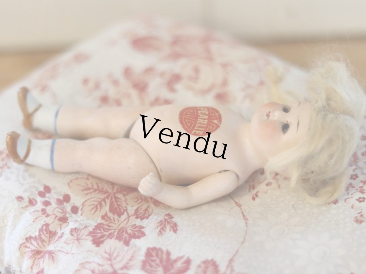 画像9: All bisque doll // Limbach //6.5in (9)