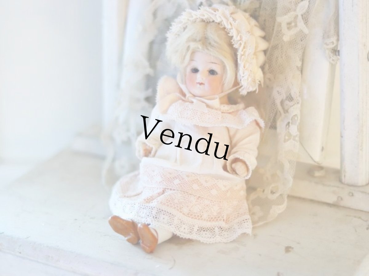 画像4: All bisque doll // Limbach //6.5in (4)