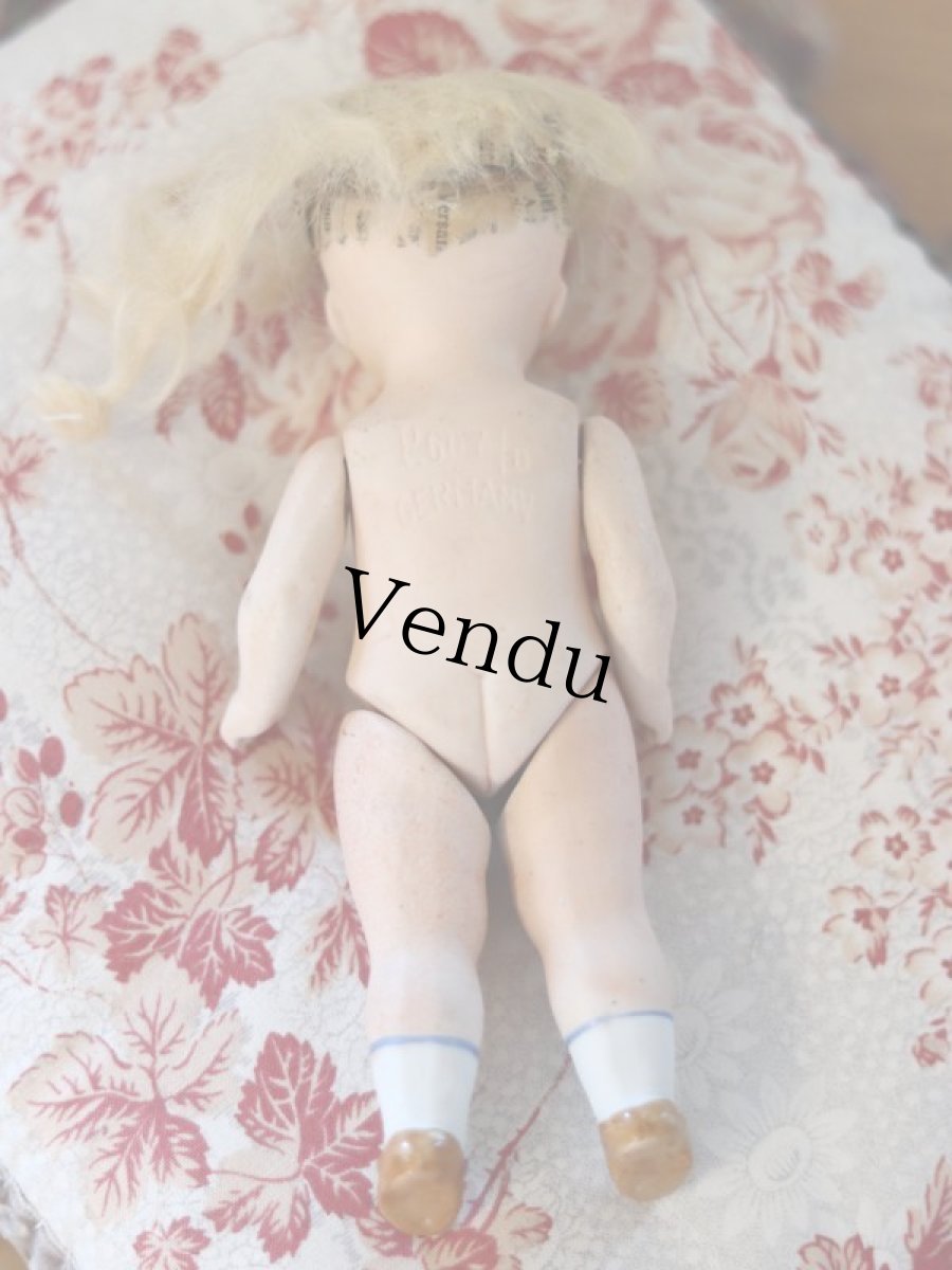 画像11: All bisque doll // Limbach //6.5in (11)