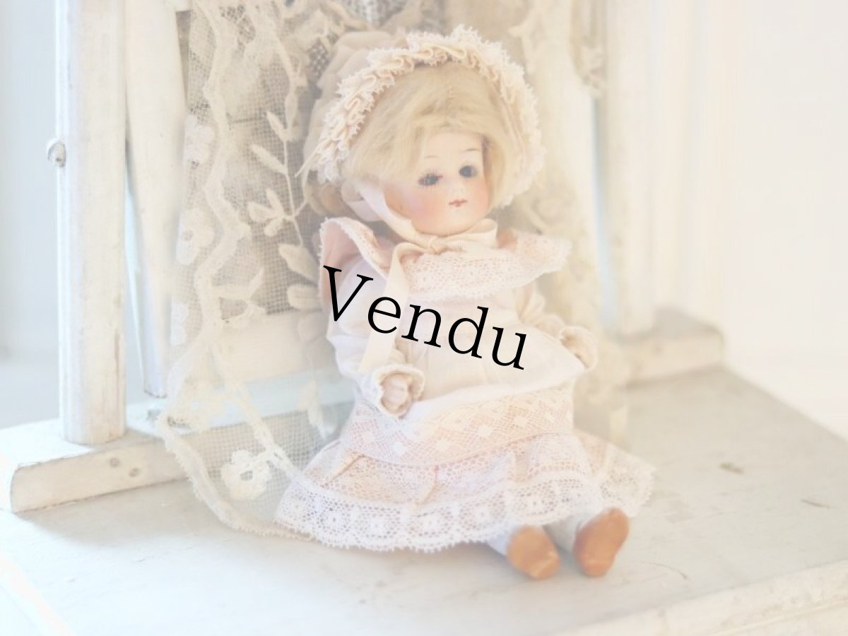 画像3: All bisque doll // Limbach //6.5in (3)