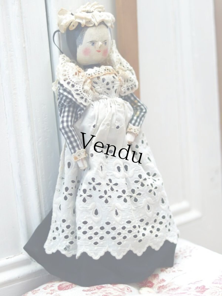 画像2: Wooden Peg Doll B (2)
