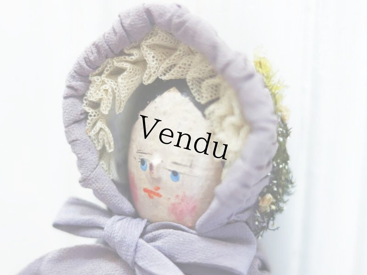 画像5: Wooden Peg Doll A (5)