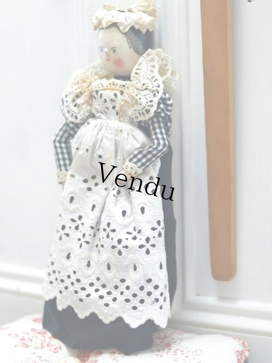 画像3: Wooden Peg Doll B (3)