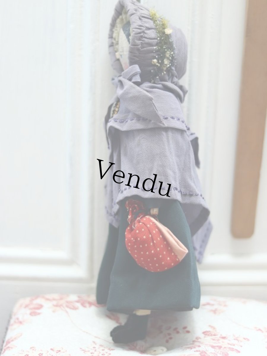 画像7: Wooden Peg Doll A (7)