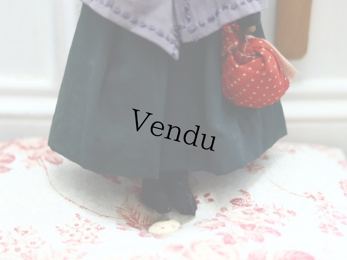 画像10: Wooden Peg Doll A (10)