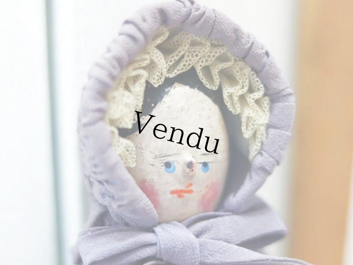 画像4: Wooden Peg Doll A (4)