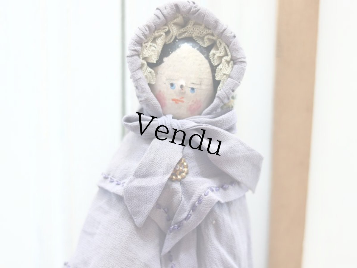 画像2: Wooden Peg Doll A (2)