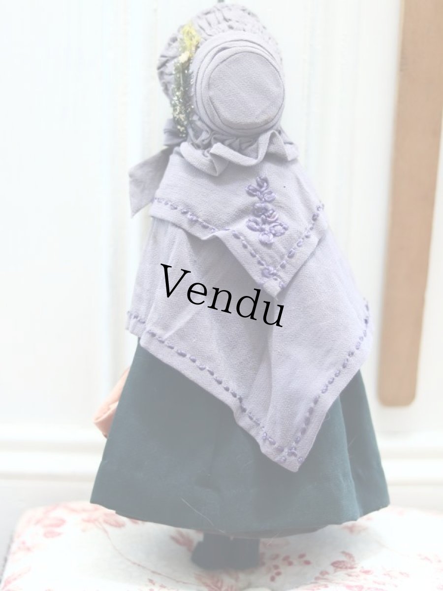 画像6: Wooden Peg Doll A (6)