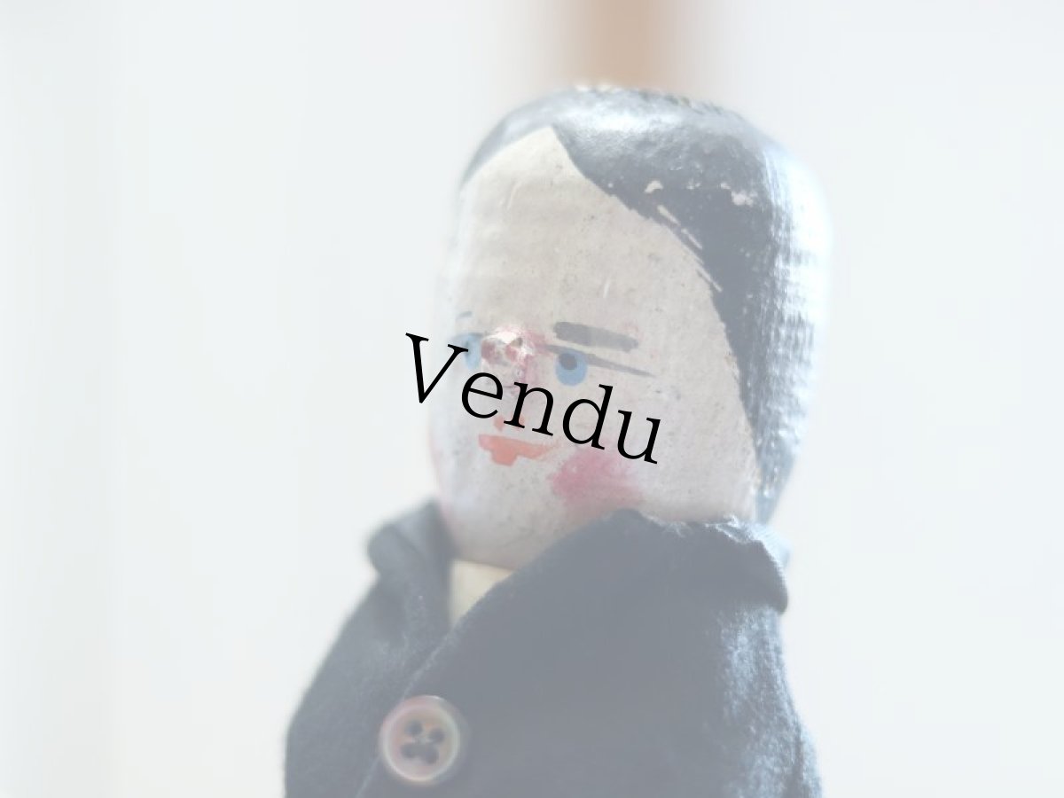 画像6: Wooden Peg Doll D (6)
