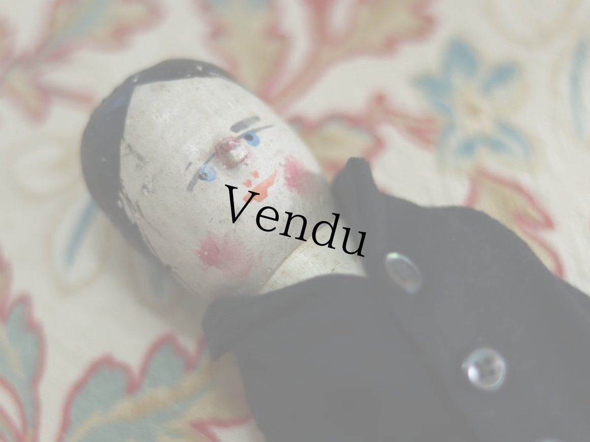 画像15: Wooden Peg Doll D (15)