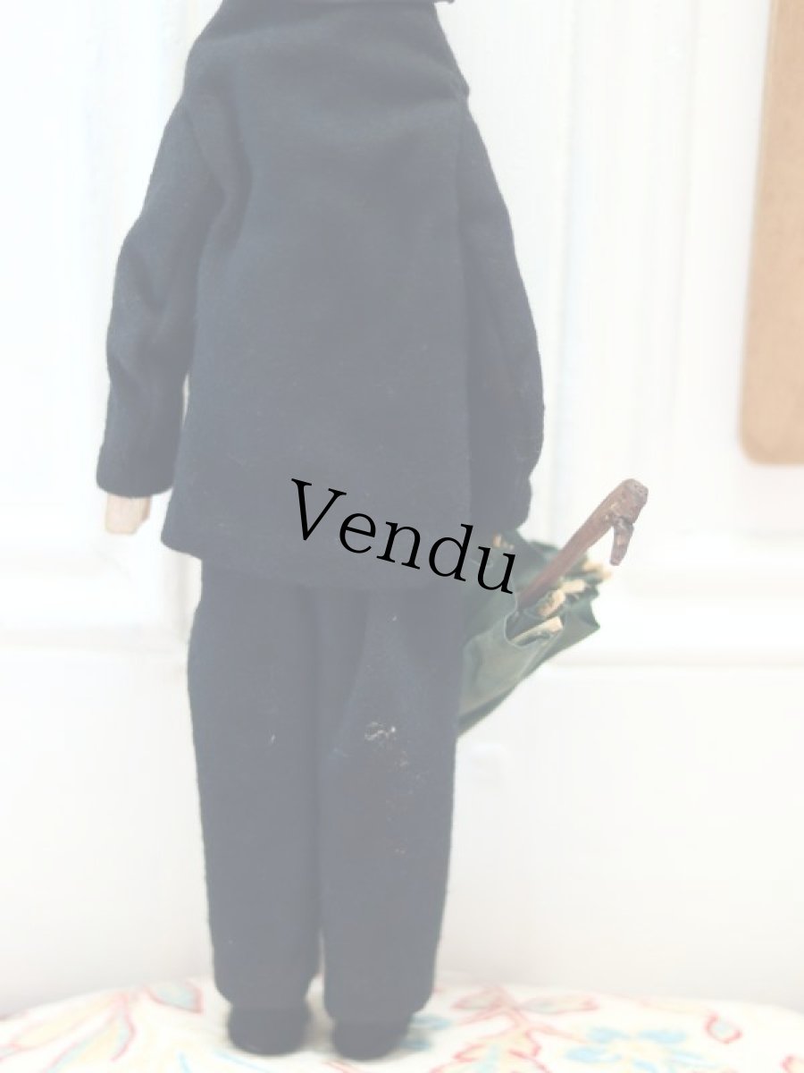 画像11: Wooden Peg Doll D (11)