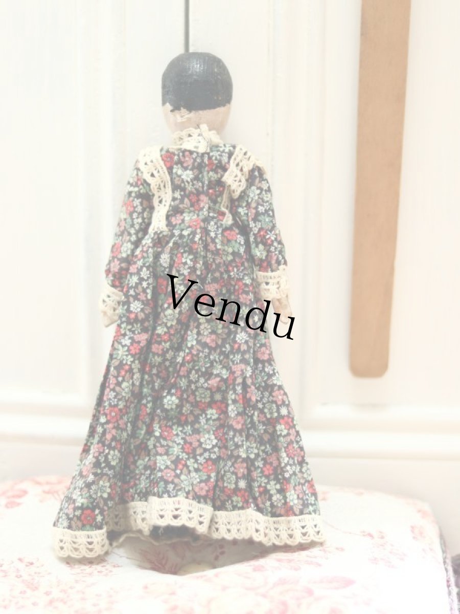 画像4: Wooden Peg Doll C (4)