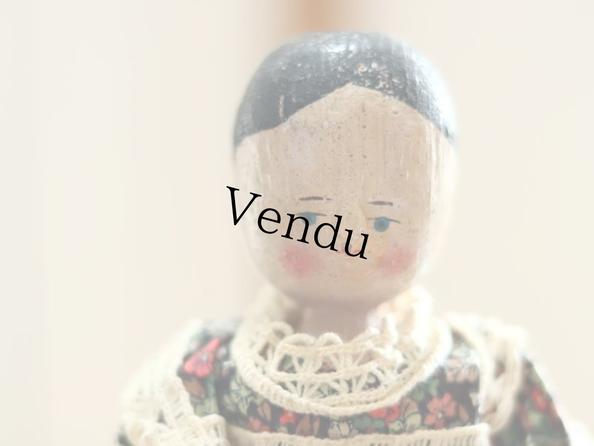 画像6: Wooden Peg Doll C (6)
