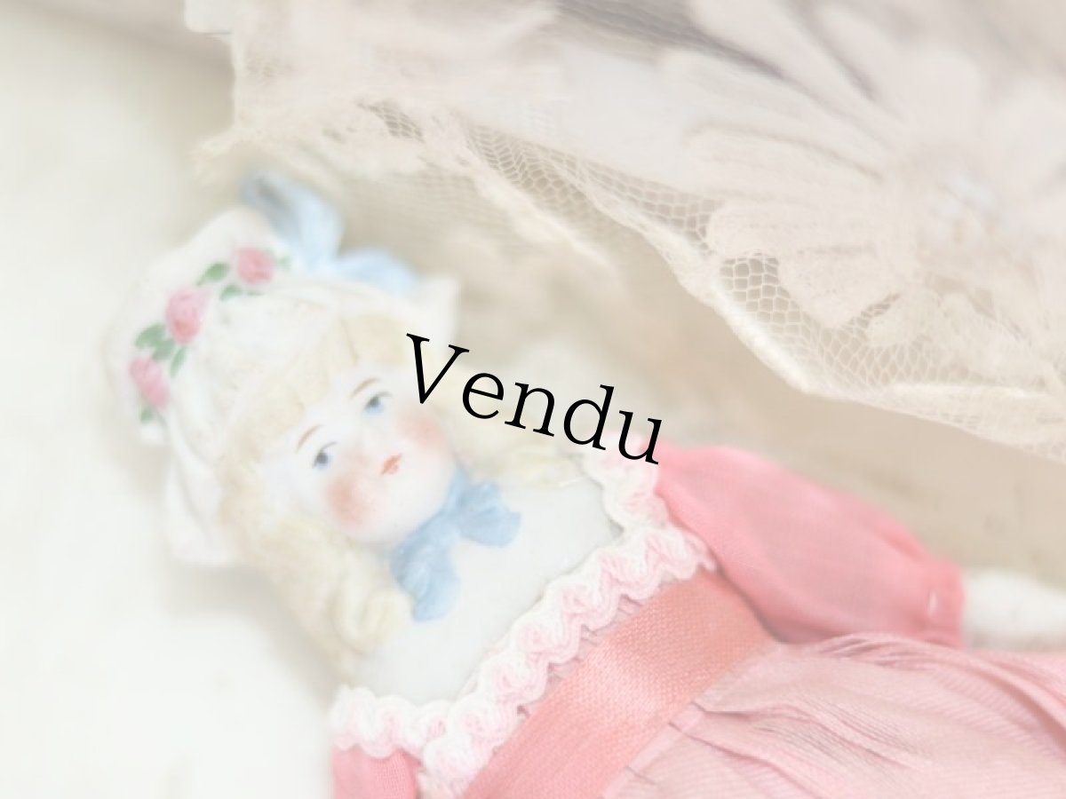 画像15: Bonnet China Head Doll / Hertwig (15)