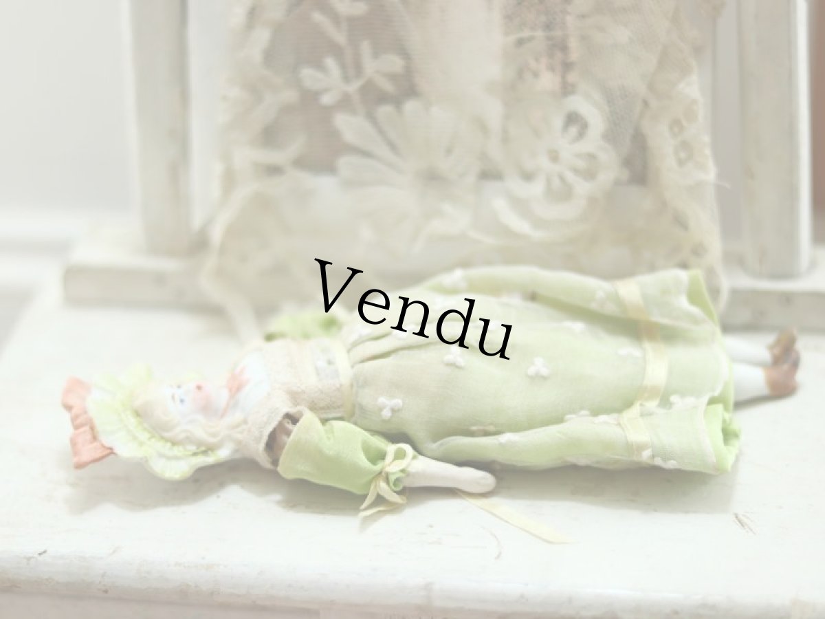 画像7: Bonnet China Head Doll / Hertwig /8in (7)