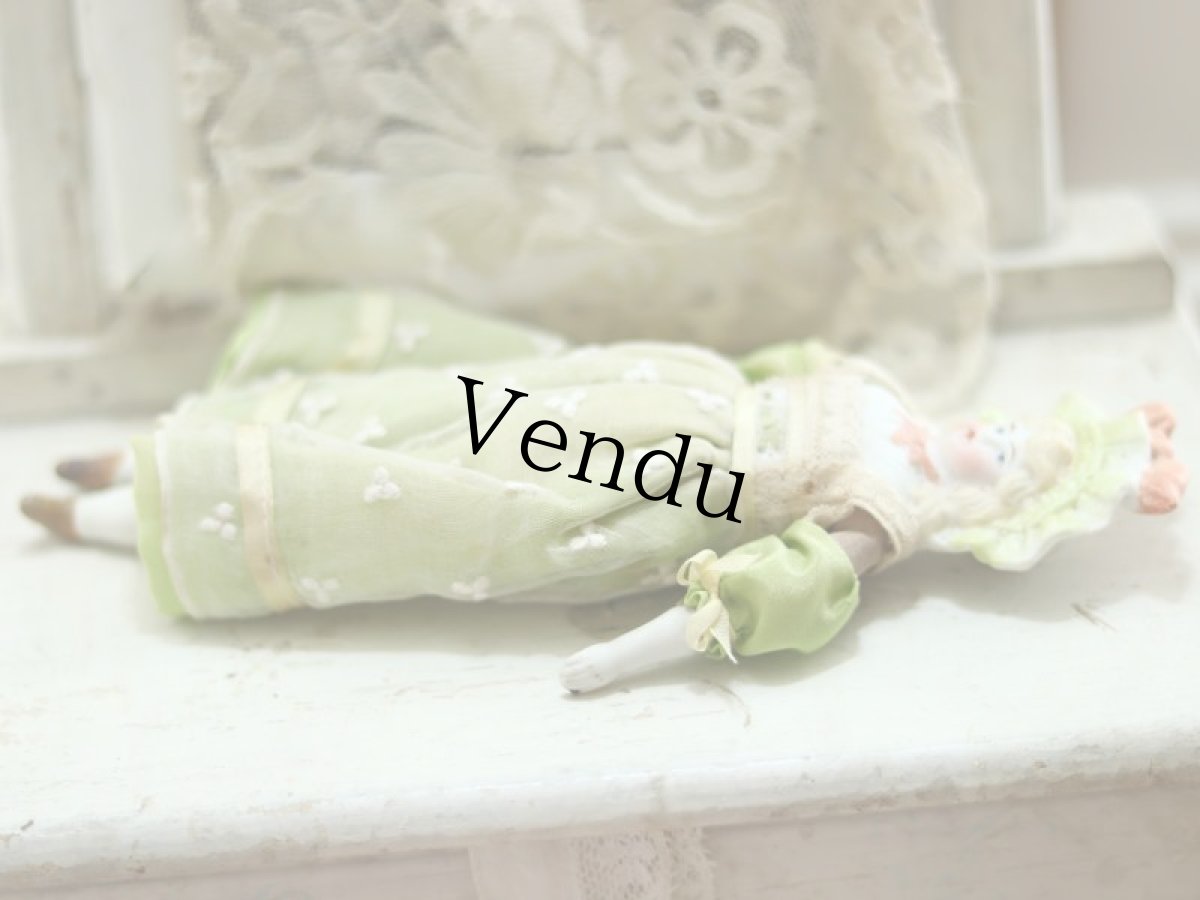 画像8: Bonnet China Head Doll / Hertwig /8in (8)