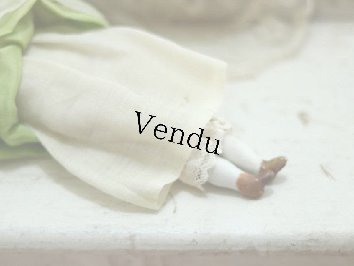 画像11: Bonnet China Head Doll / Hertwig /8in (11)