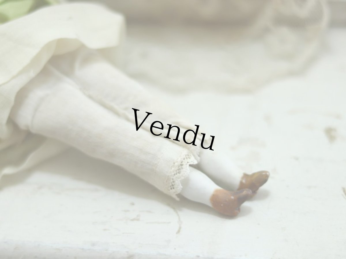 画像12: Bonnet China Head Doll / Hertwig /8in (12)