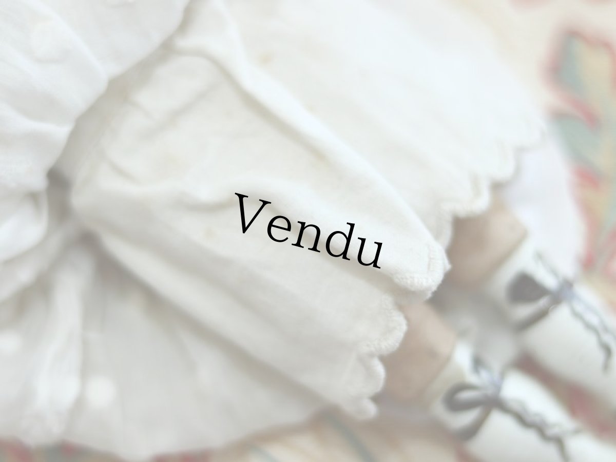 画像9: Bonnet China Head Doll / Hertwig /10.5in (9)