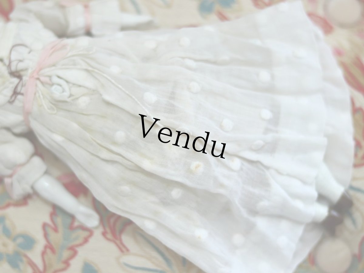 画像16: Bonnet China Head Doll / Hertwig /10.5in (16)