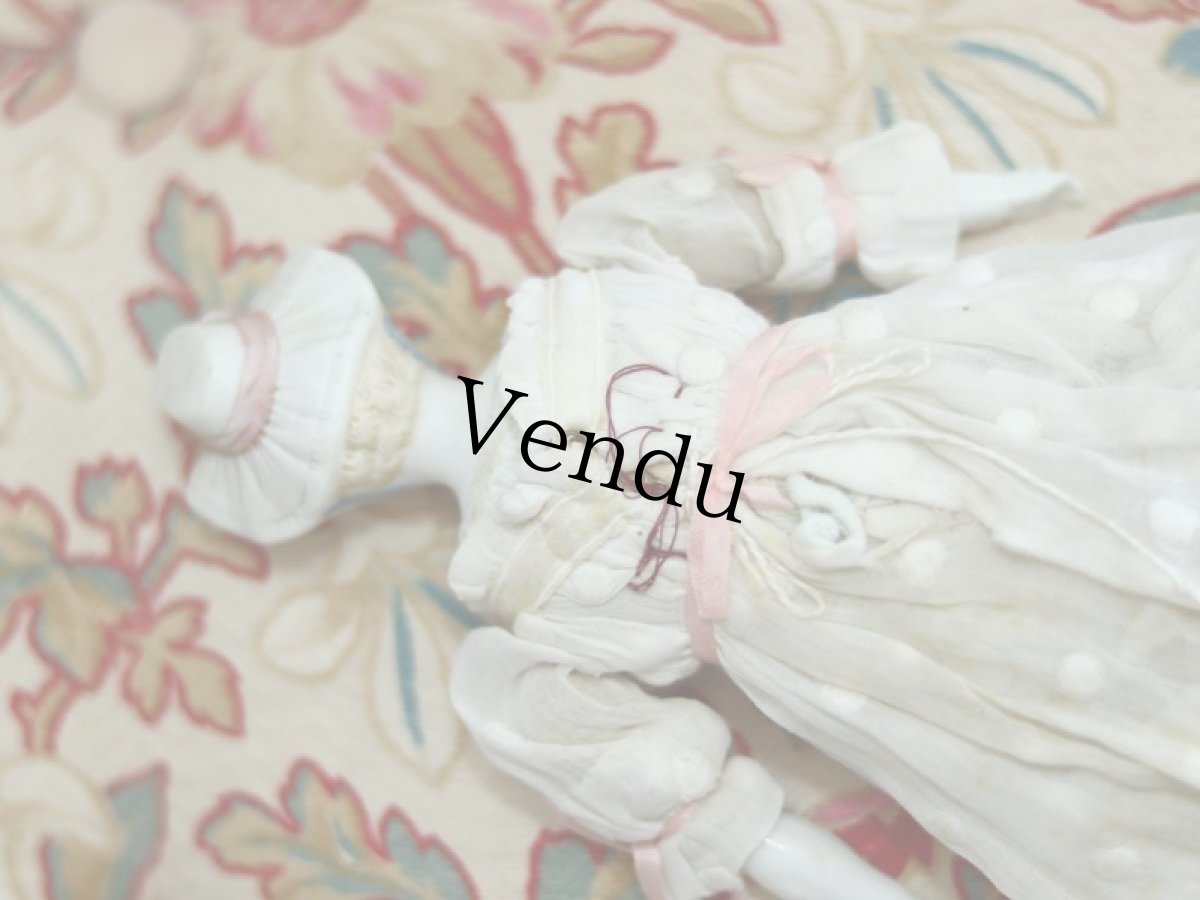 画像15: Bonnet China Head Doll / Hertwig /10.5in (15)