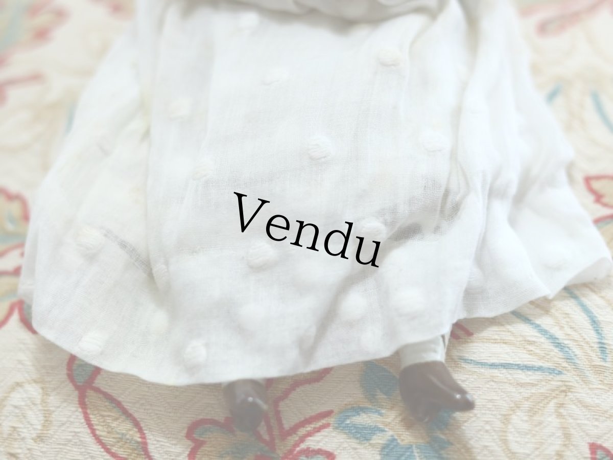 画像8: Bonnet China Head Doll / Hertwig /10.5in (8)