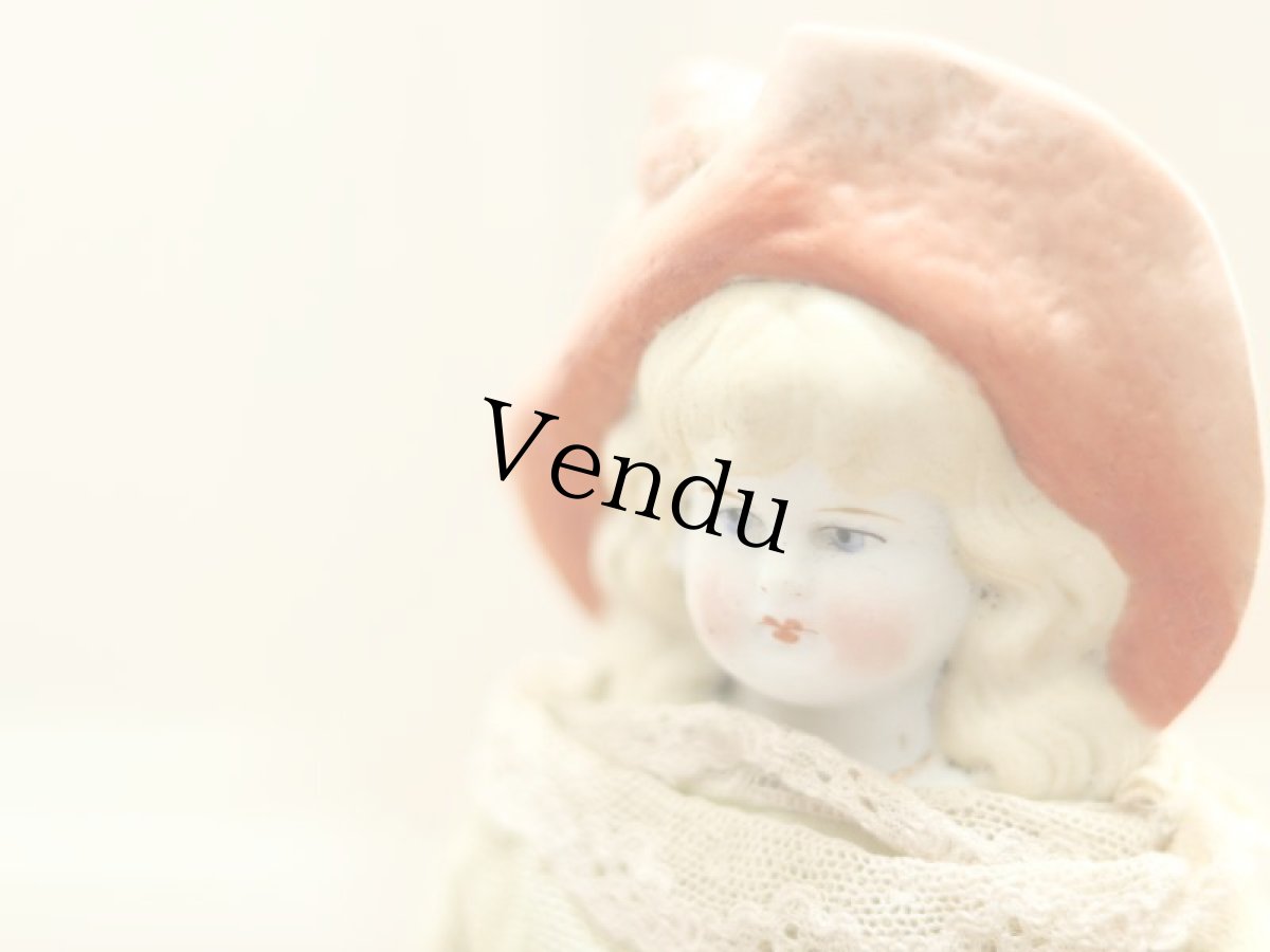 画像6: Bonnet China Head Doll / Hertwig /11in (6)