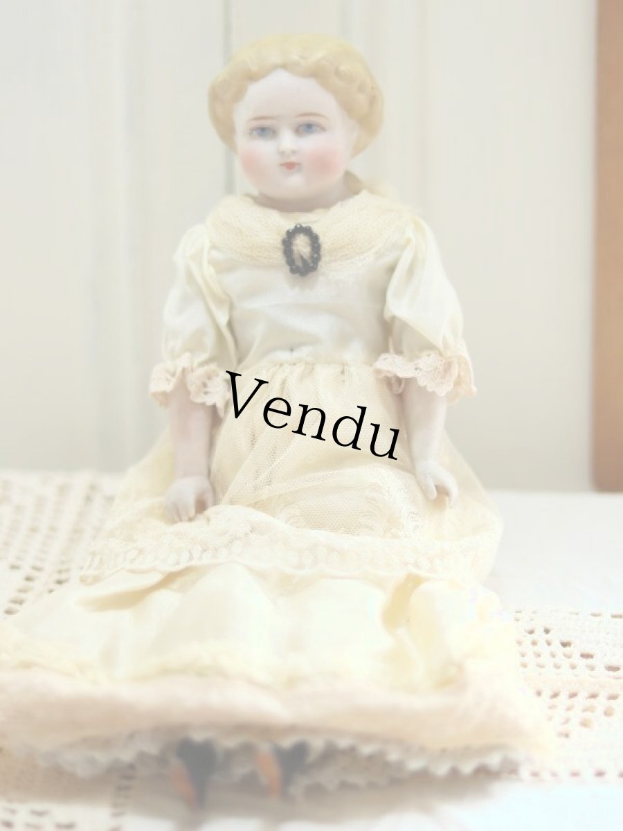 画像9: Alt Beck & Gottschalck China Head Doll /12in. (9)