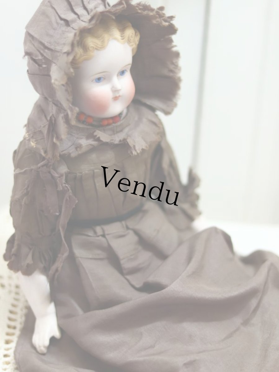 画像4: Alt Beck & Gottschalck China Head Doll /13.5in (4)