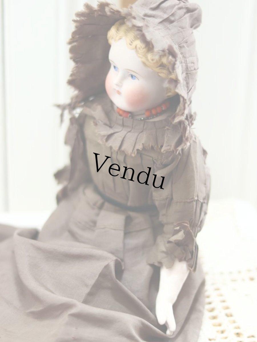 画像5: Alt Beck & Gottschalck China Head Doll /13.5in (5)