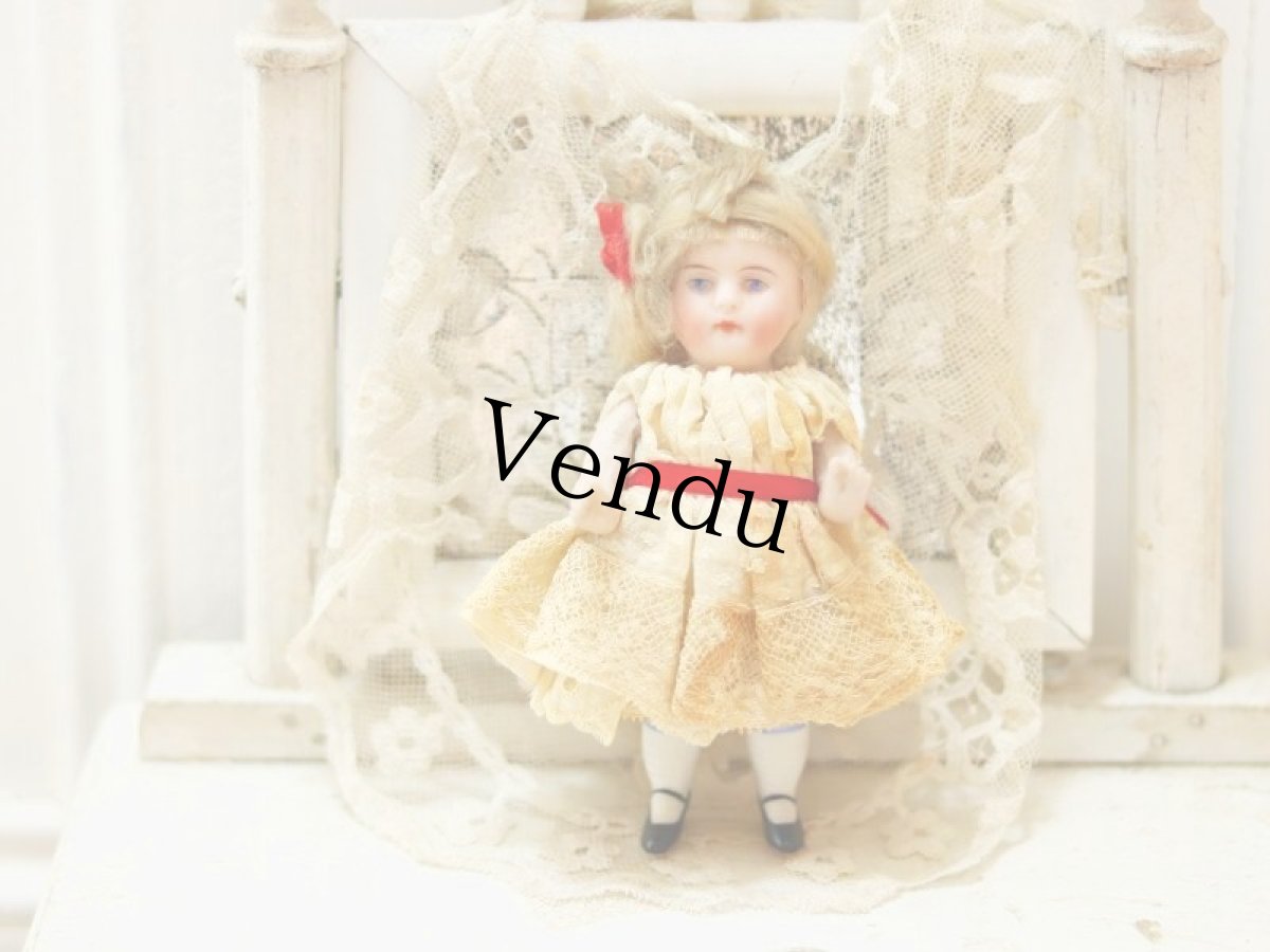 画像1: All bisque doll // 5in (1)