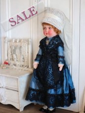 画像1: Papier mache doll /France (1)