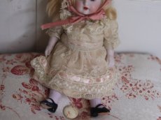 画像6: Kestner all bisque lavender socks//8.5in (6)