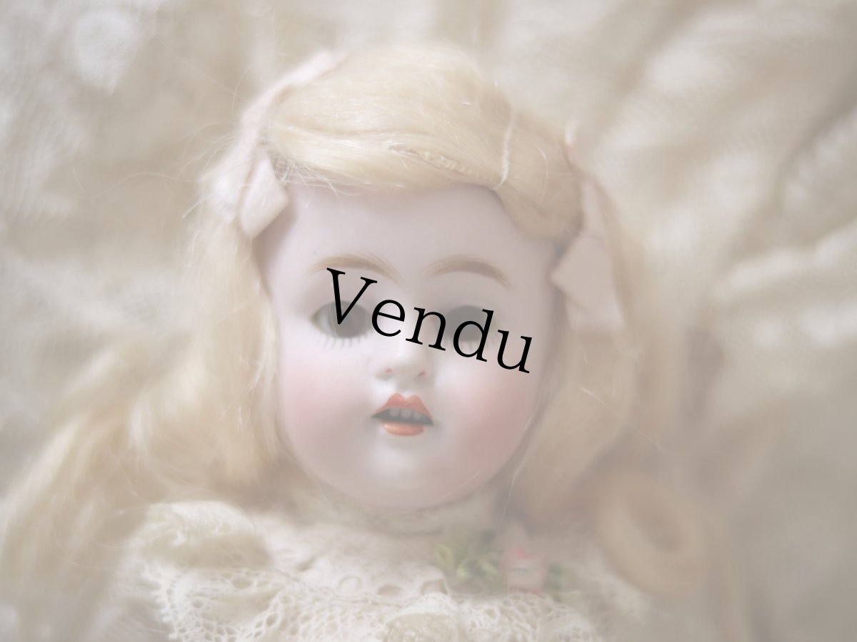 画像8: Kestner all bisque lavender socks//8.5in (8)