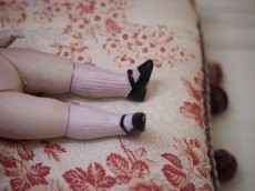 画像9: Kestner all bisque lavender socks//8.5in (9)