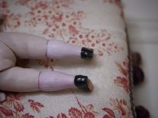 画像10: Kestner all bisque lavender socks//8.5in (10)