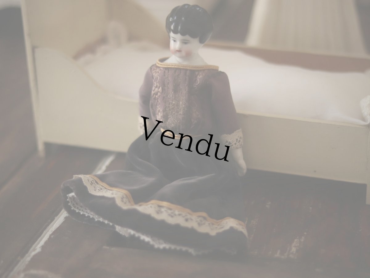 画像1: China Head Doll /Blouse Shoulder //8in (1)