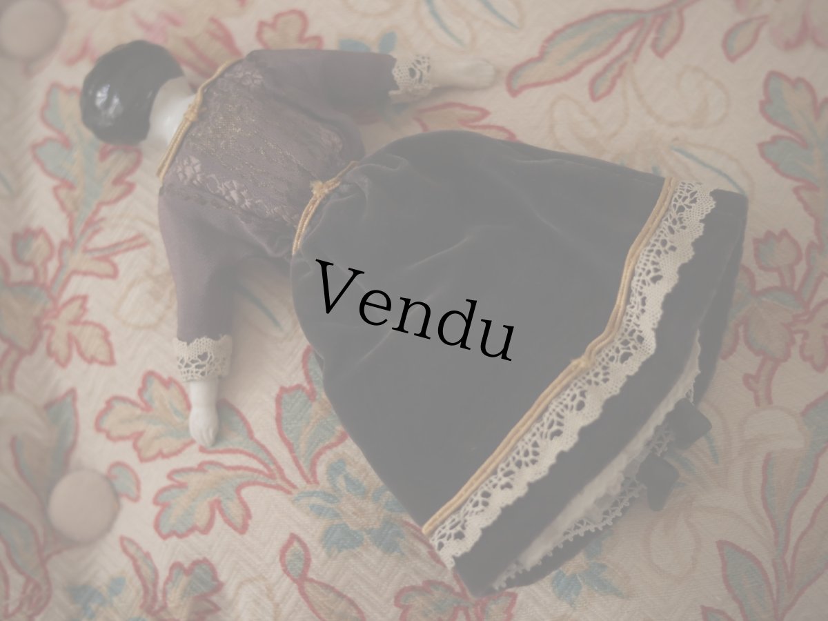 画像10: China Head Doll /Blouse Shoulder //8in (10)