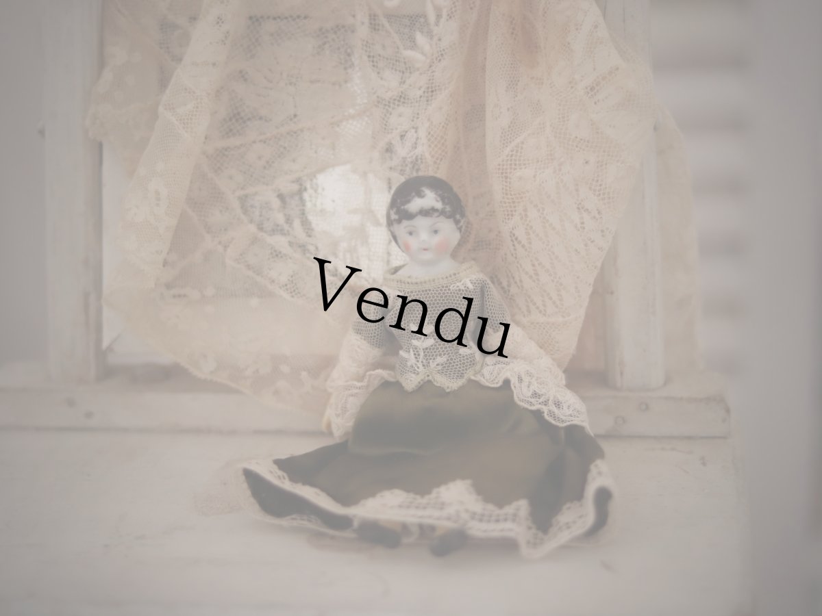 画像1: China Head Doll //6.4in (1)